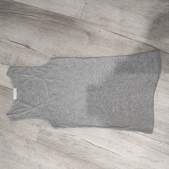 Gray Ribbed Tank - Picture 1 of 1